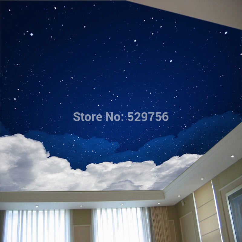 Wallpaper non woven 3d Wallpaper ceiling personalized wallpaper Mural