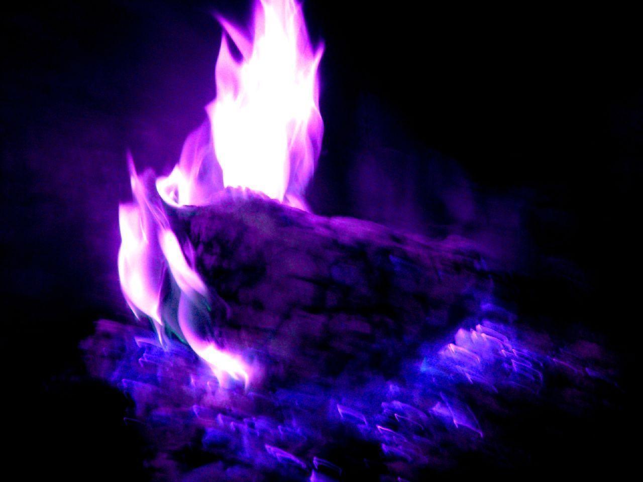 Purple Flames Backgrounds
