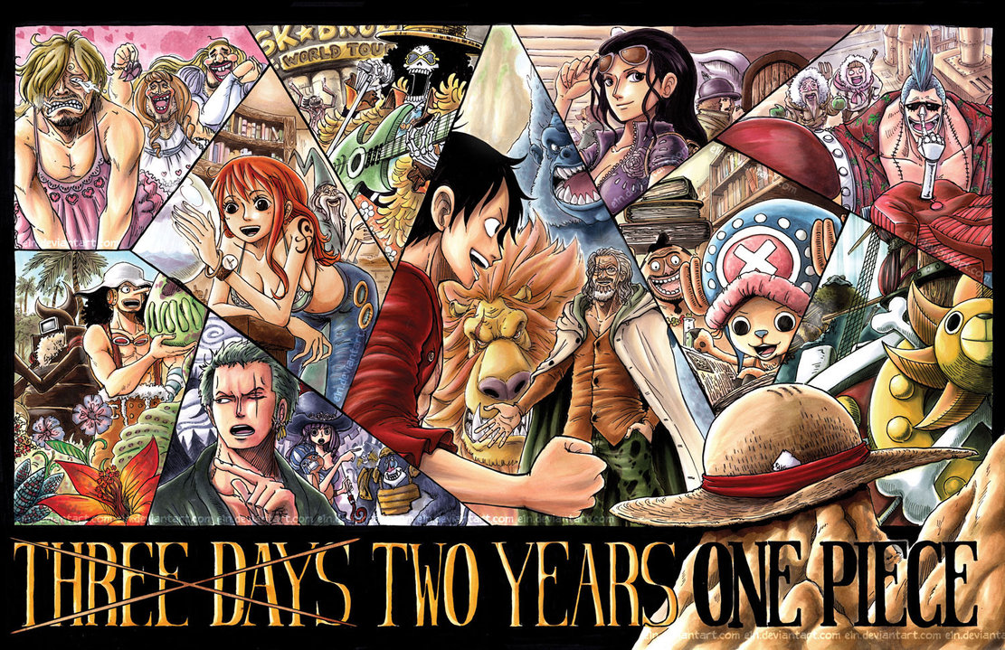Three Days Two Years One Piece By E1n