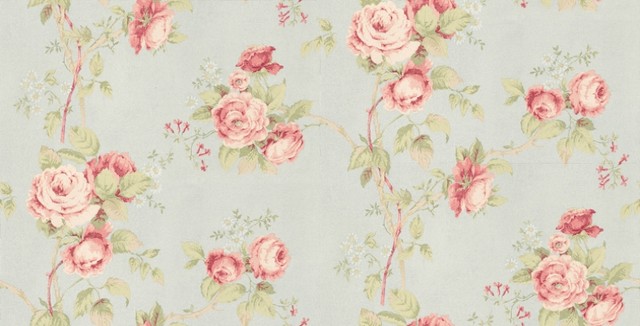 Fleurs Et Toile Wallpaper By Wallpaperdirect