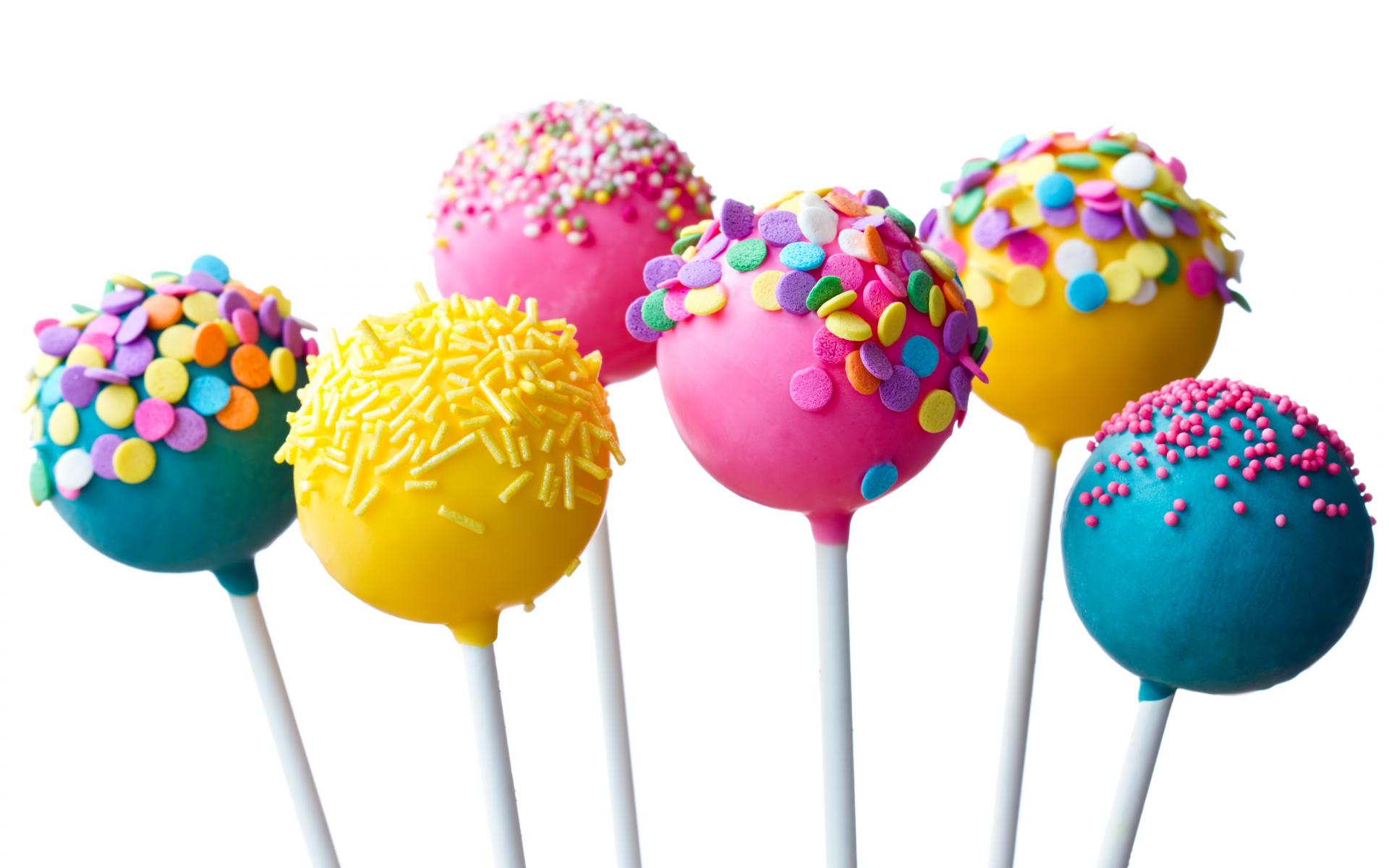 Colorful Lollipop Candies HD Wallpaper