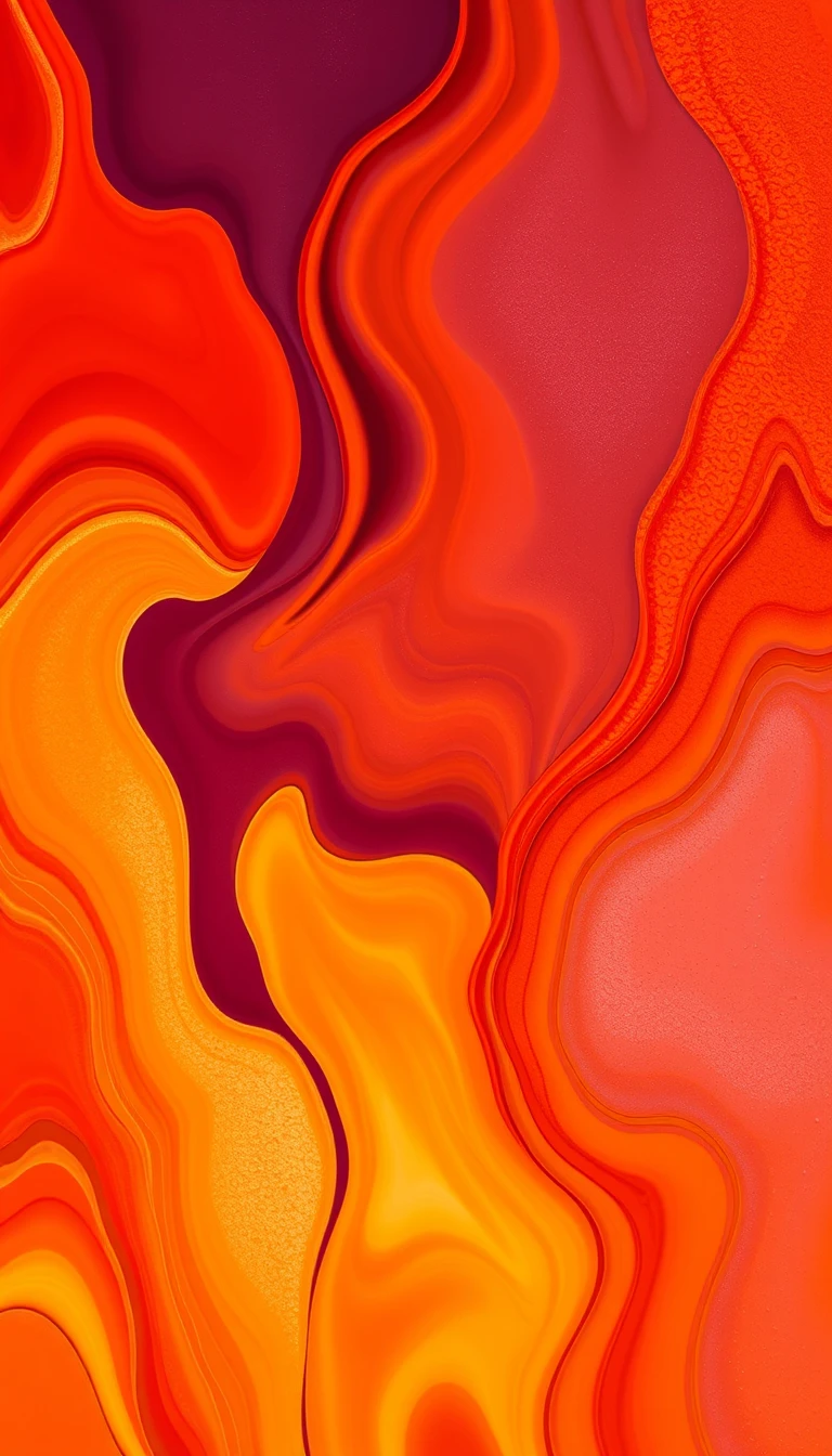 Abstract Orange Wallpaper