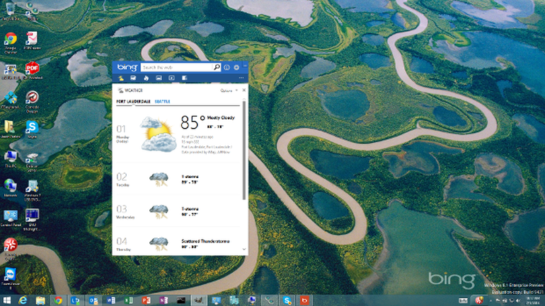 To Get Your Bing Desktop Image Of The Day Back On Windows Zd