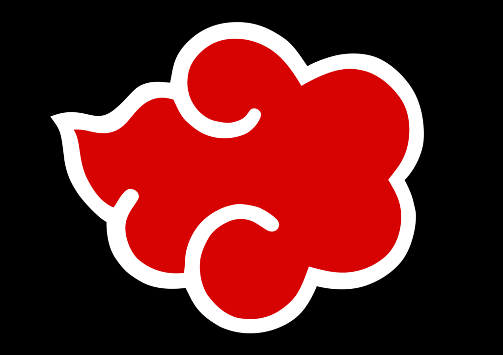 Naruto Anime Series Akatsuki Red Cloud Logo Enamel Metal Pin | eBay