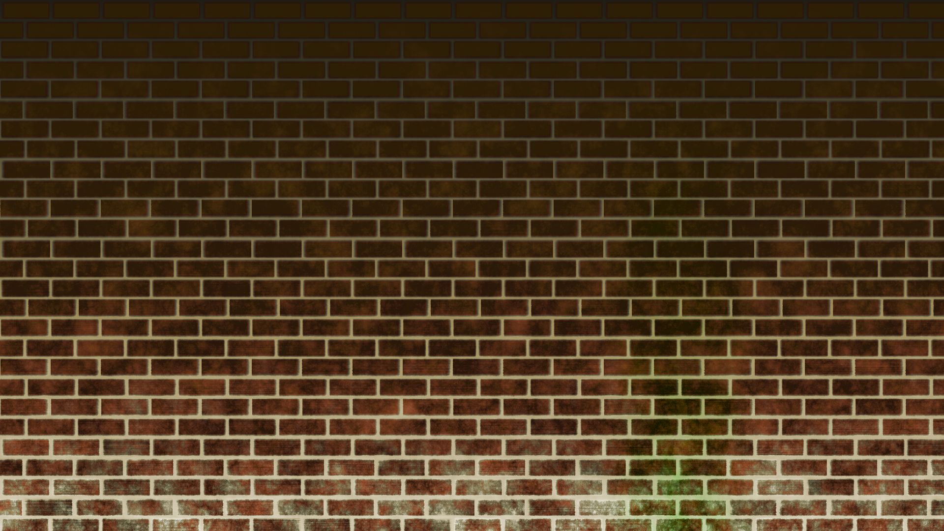 Now the effects all come together to give a realistic wall 1920x1080