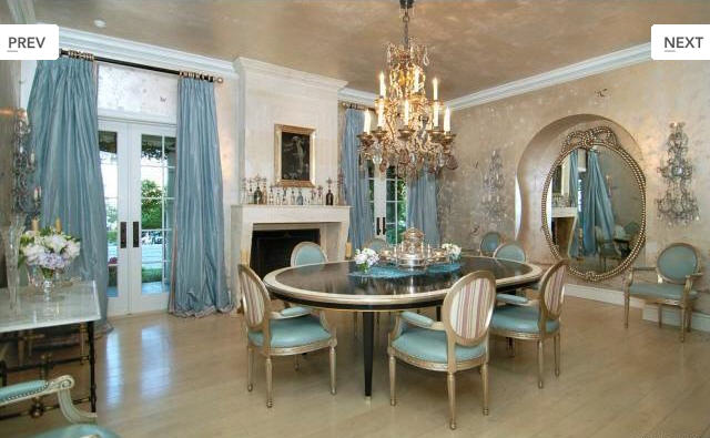 wallpaper French country dining room   asapela home design 640x395