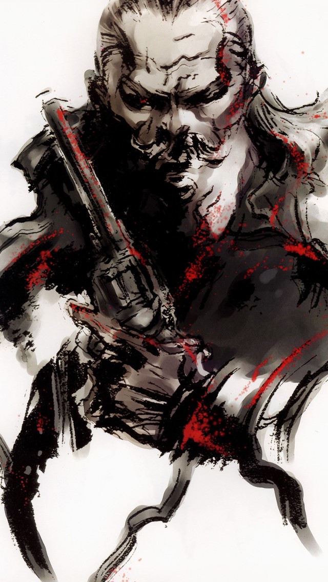 Revolver Ocelot Metal Gear Solid Mobile Wallpaper