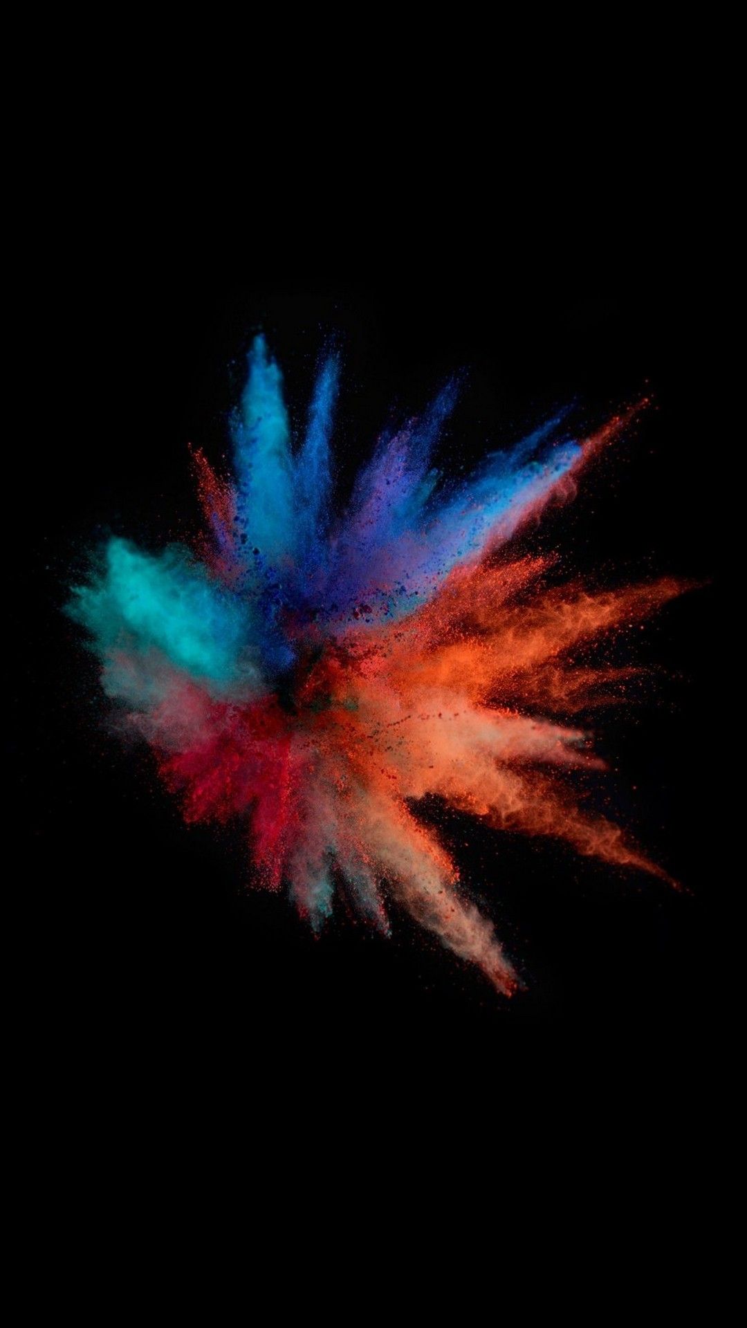 iPhone X Color Splash Wallpaper Colors Patterns