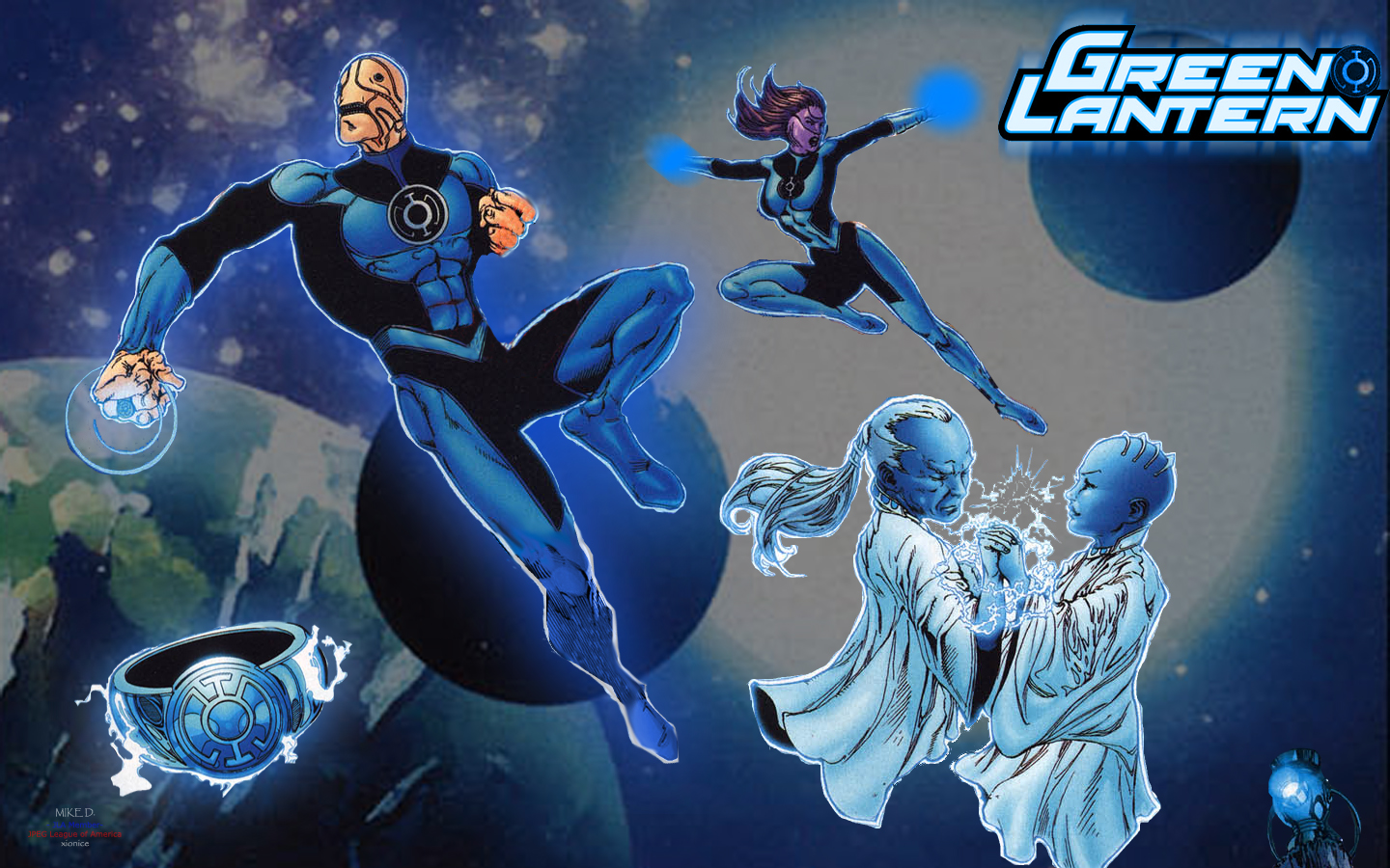 Blue Lantern Corps By Xionice