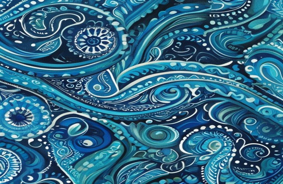Blue Bandana Wallpaper