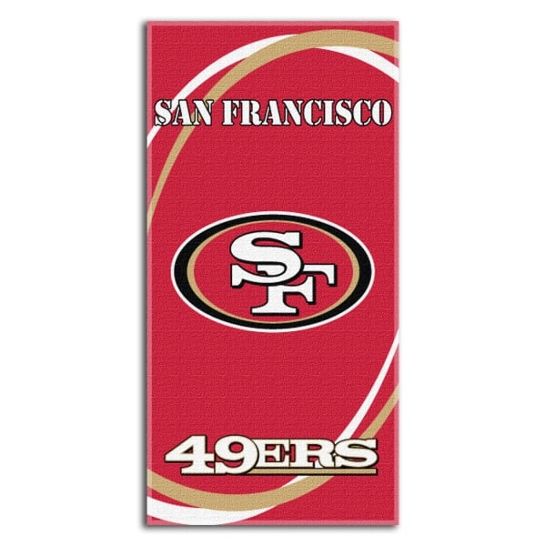 Free Download San Francisco 49ers Nfl 30 X 60 Terry Beach Towel 