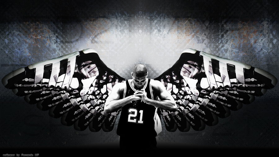 NBA FInals Tim Duncan 4K wallpaper