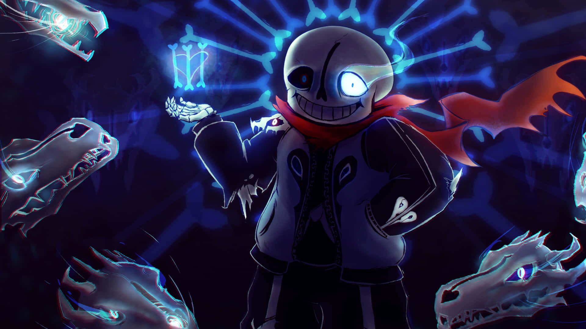 Sans Background Wallpaper