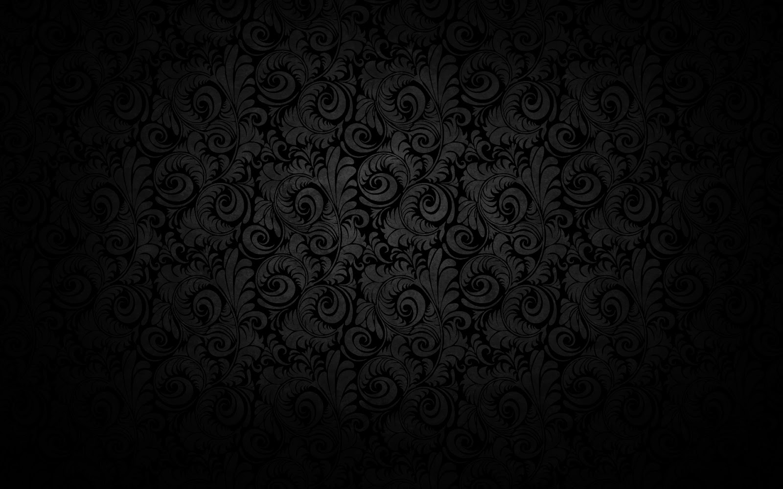 Dark Background Grey Floral Pattern HD Texture Image Jpg