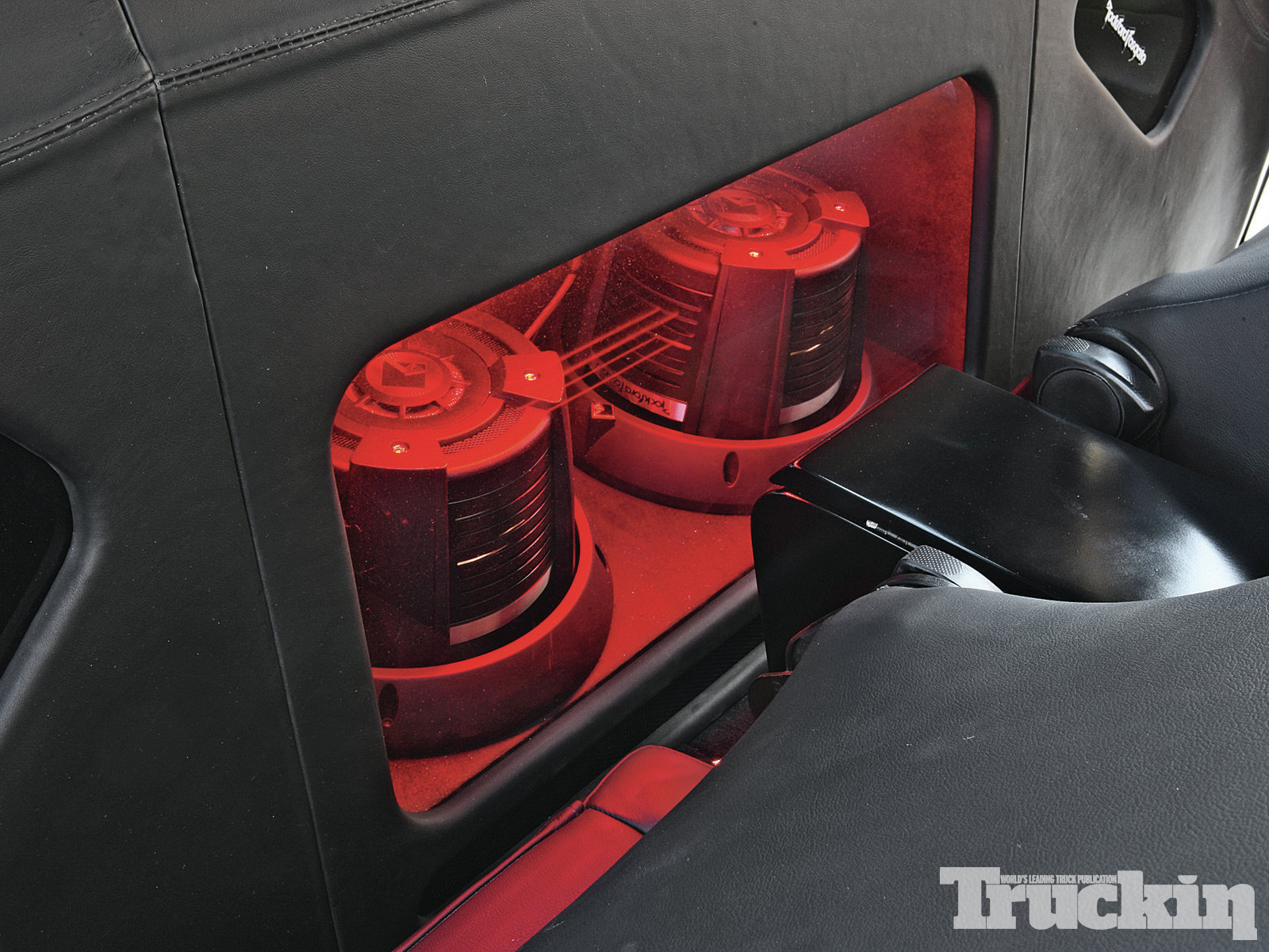 Chevy Pickup Rockford Fosgate Inch Subwoofers Photo