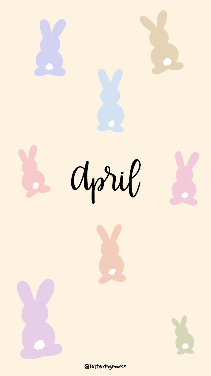 Embrace April With Easter Themed Wallpaper