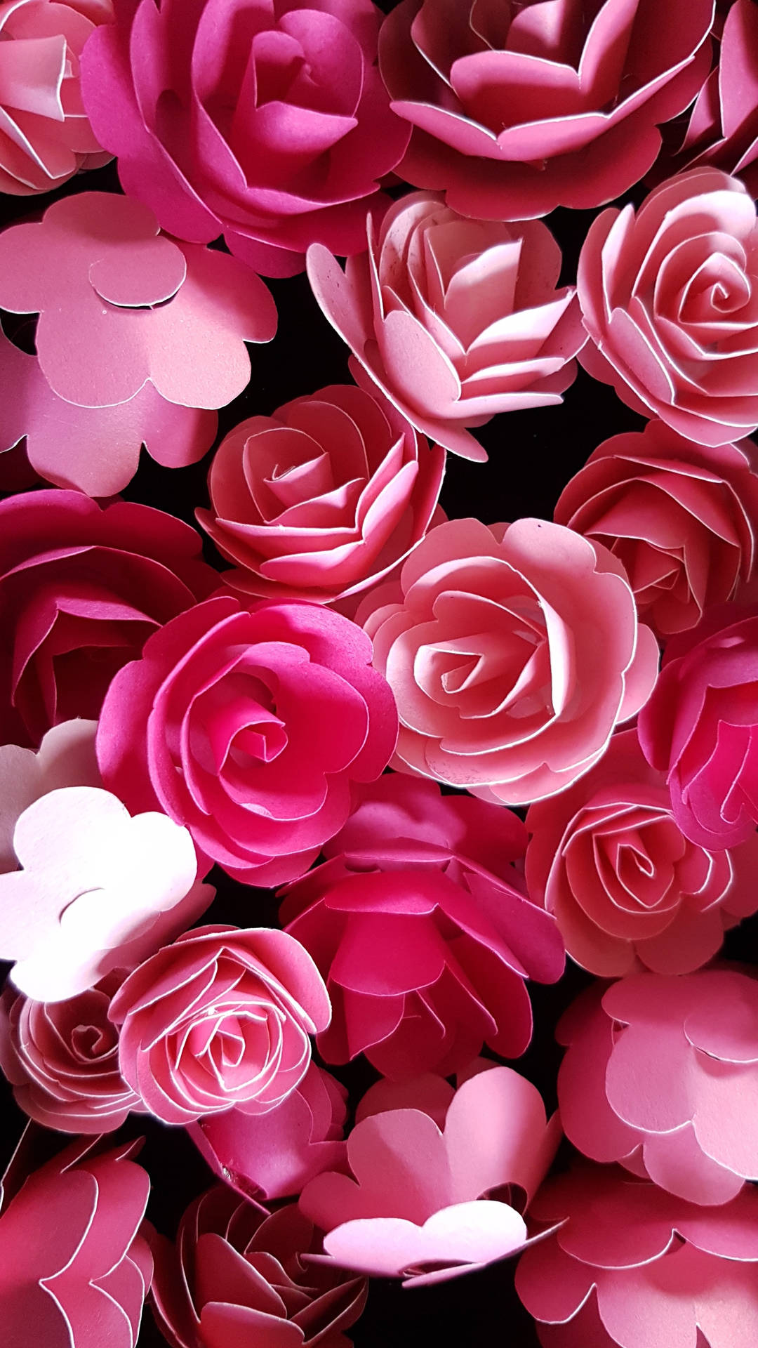 Pink Flowers Aesthetic Wallpaper