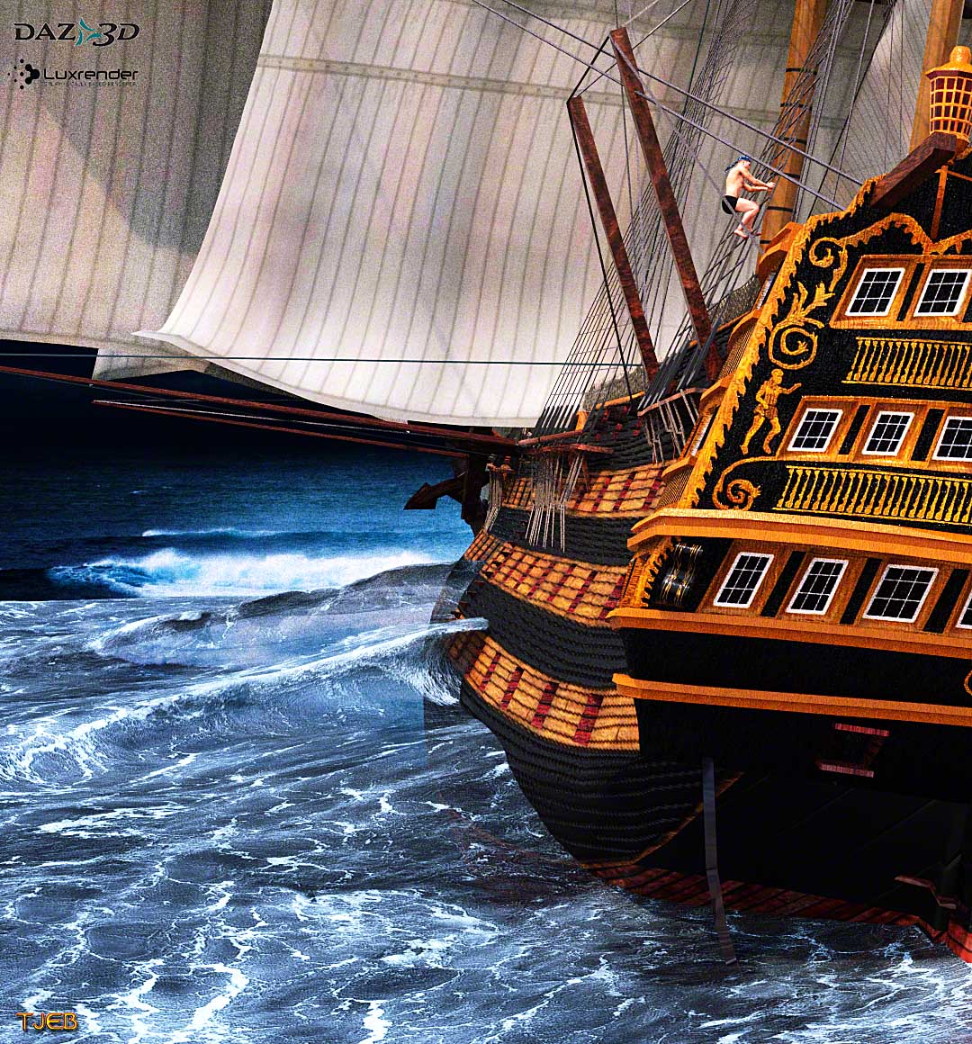 Hms Victory By Tjeb