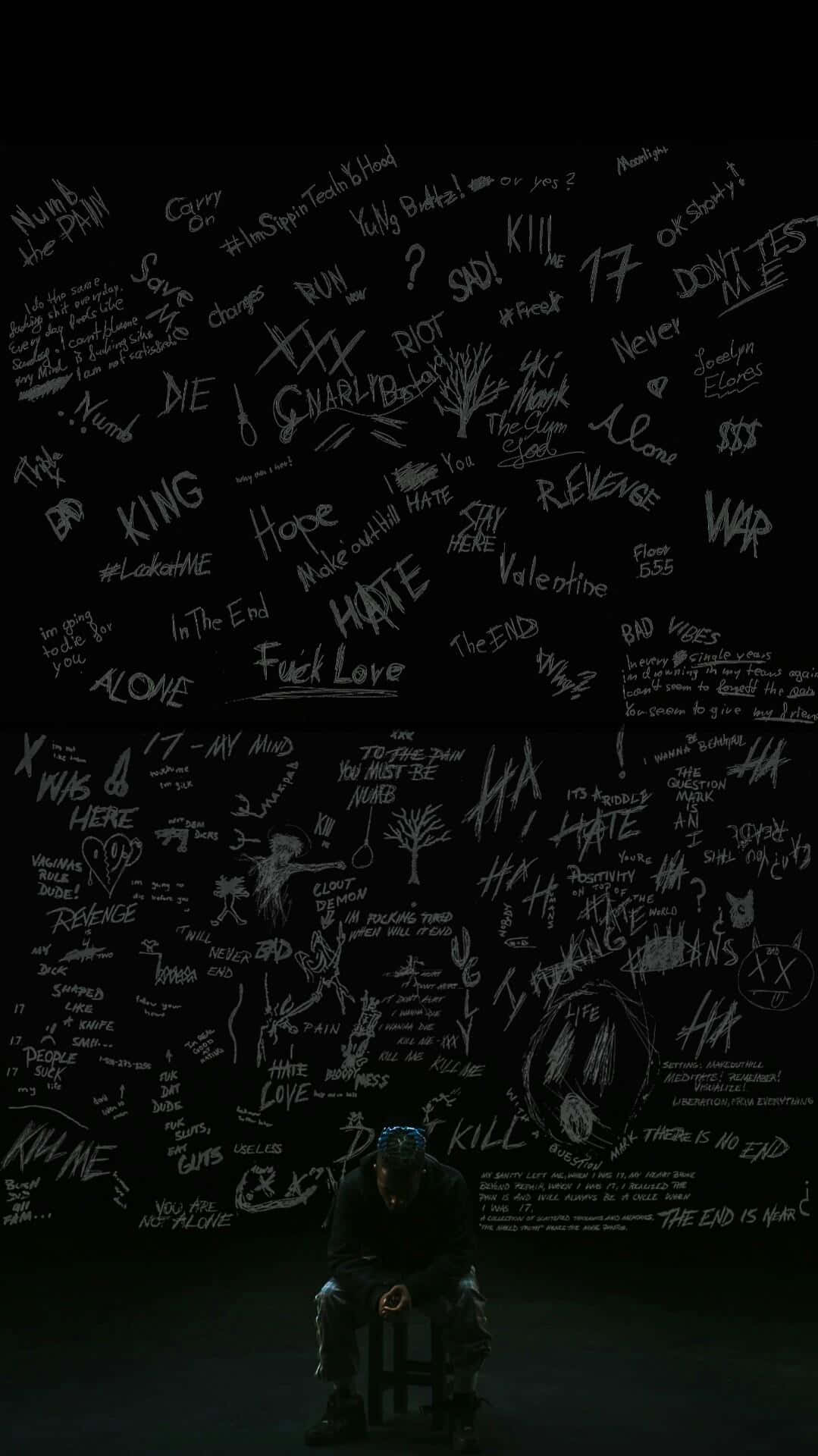Depressing iPhone Wallpaper