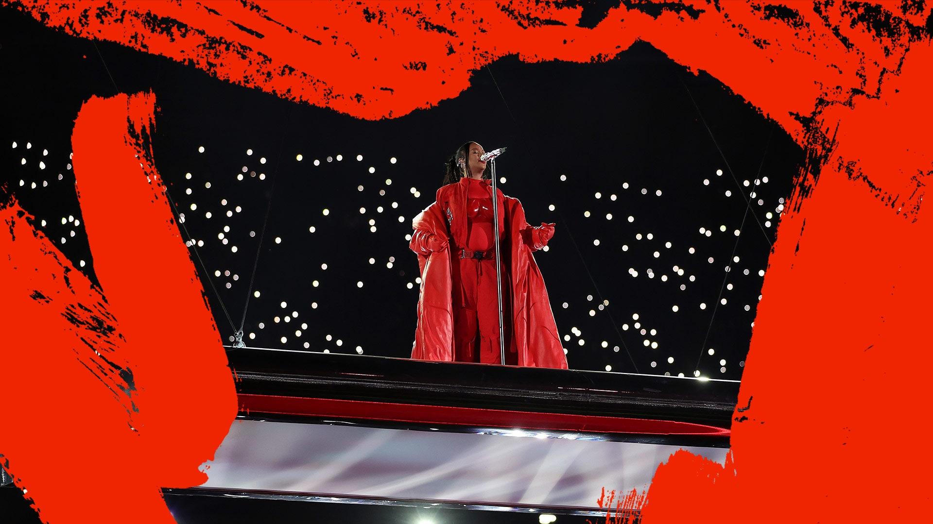 Rihannas Superbowl 23 halftime show had a hidden message Glamour UK