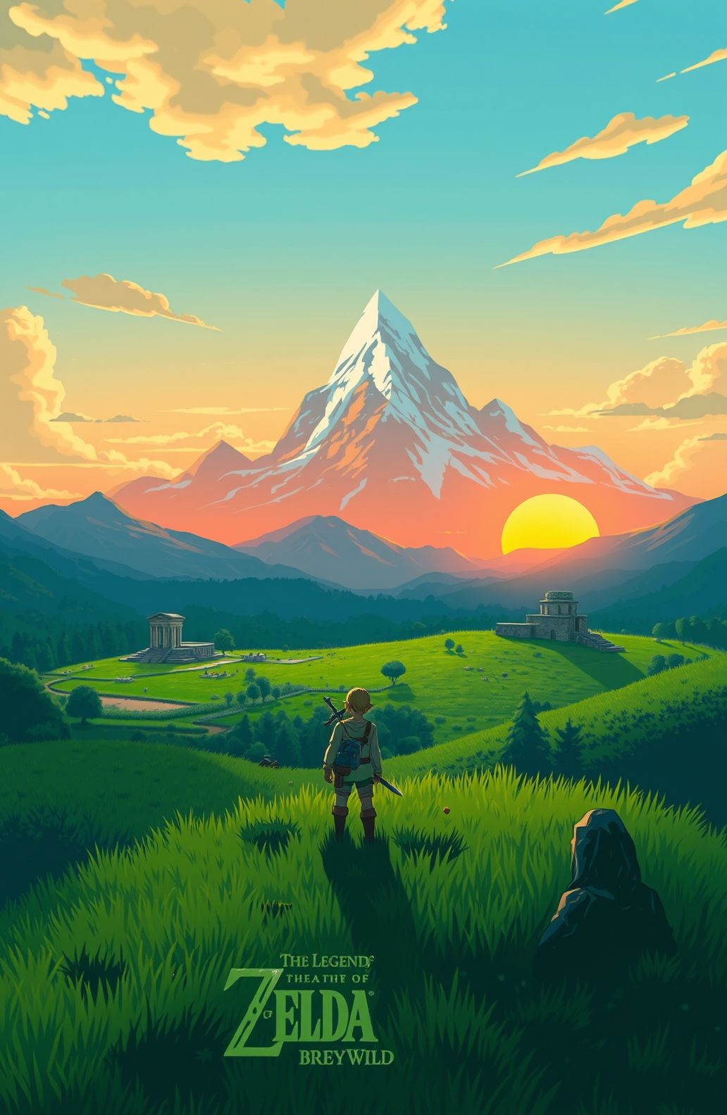 The Legend Of Zelda Breath Wild Hd Wallpaper