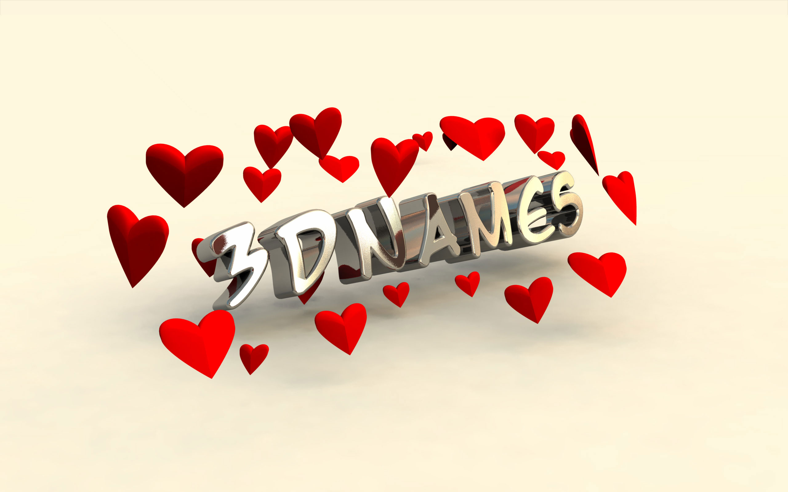 3D Name Wallpapers 2560x1600