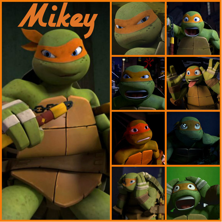 Tmnt Mikey Collage By Culinary Alchemist