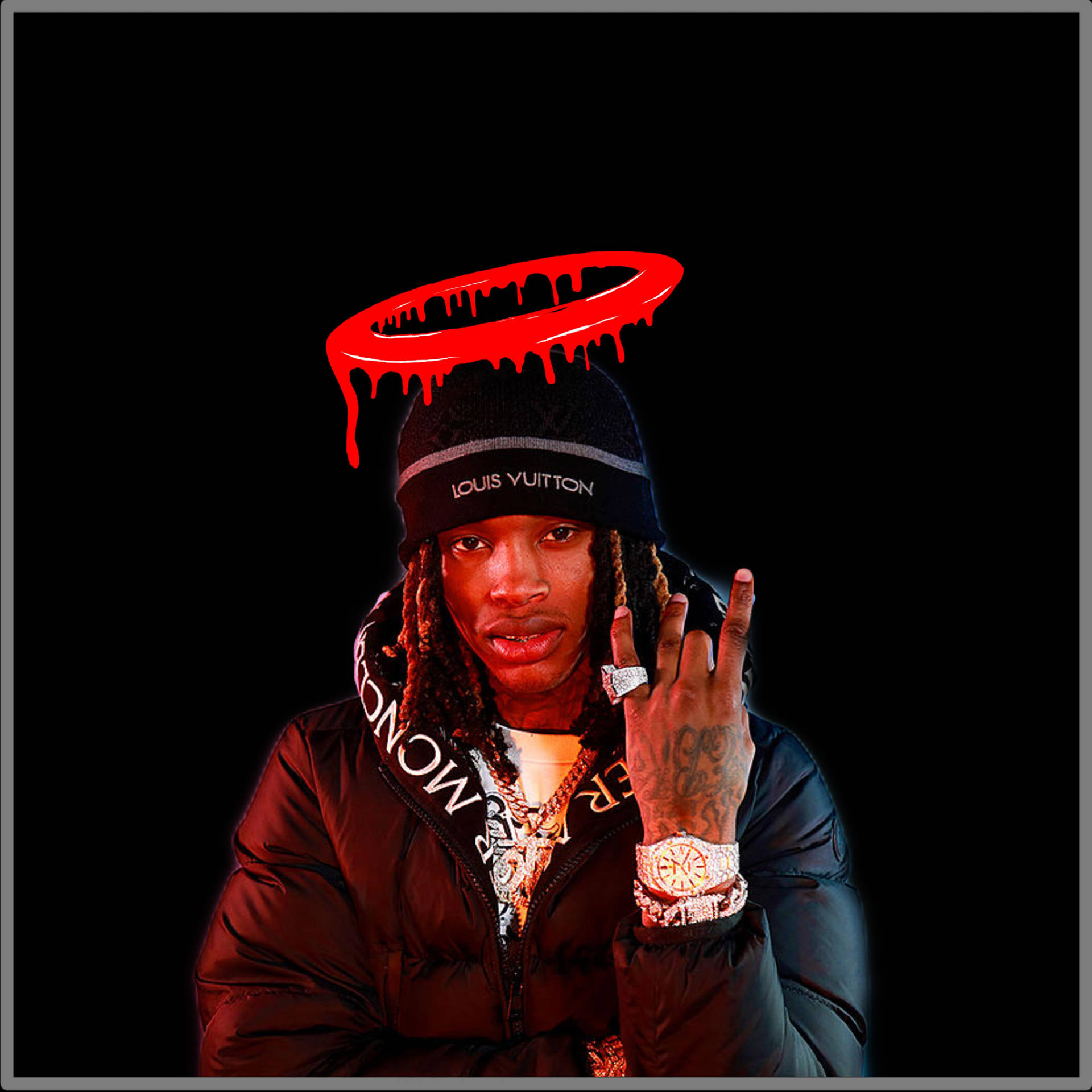 King Von Background Wallpaper