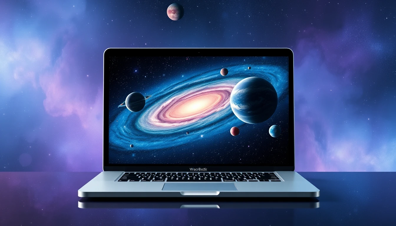 Macbook Galaxy Wallpaper