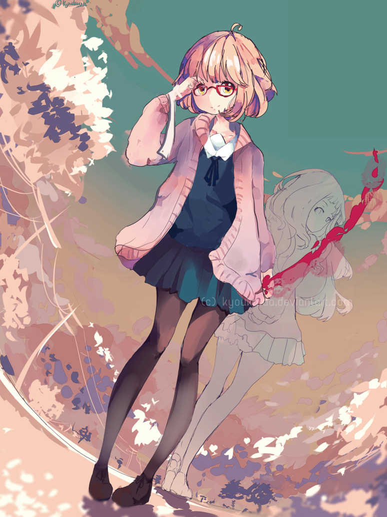 Kyoukai No Kanata Image Mirai Kuriyama HD Wallpaper