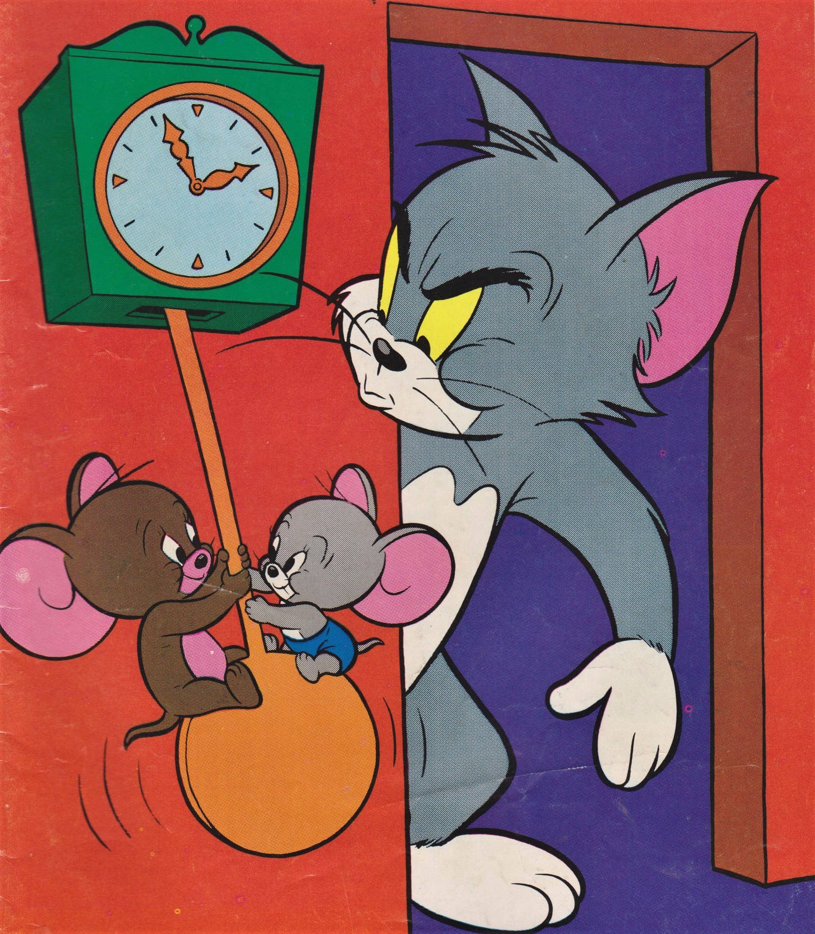 Tom And Jerry Aesthetic Wallpaper