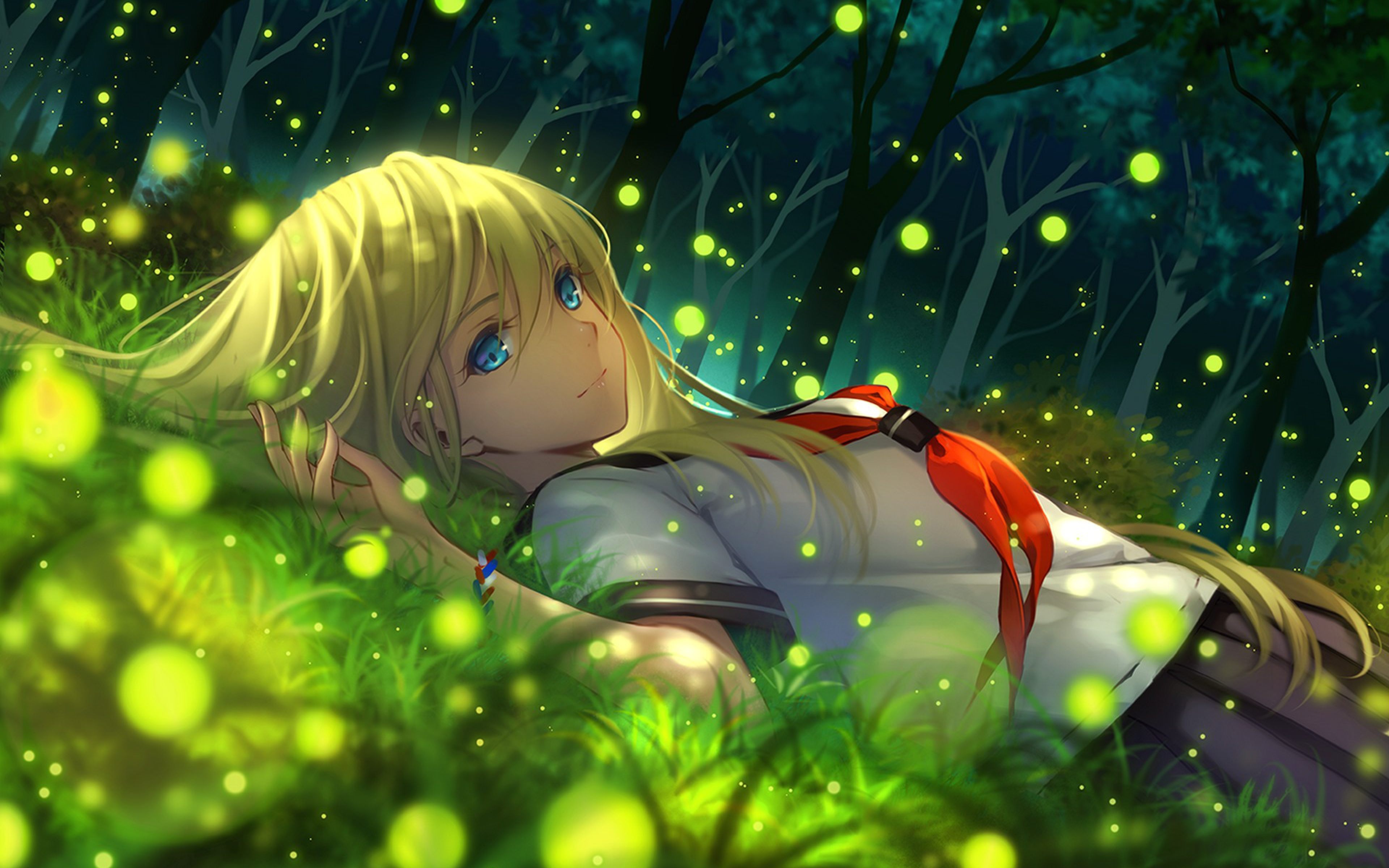 Cute Anime Girl Wallpaper