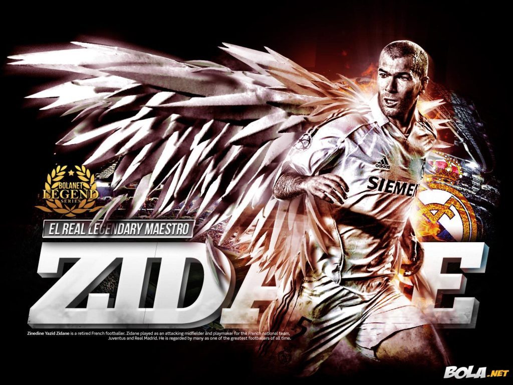Amazing Zinedine Zidane Real Madrid HD Wallpaper Full