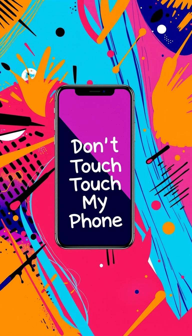 Don T Touch My Phone Wallpaper