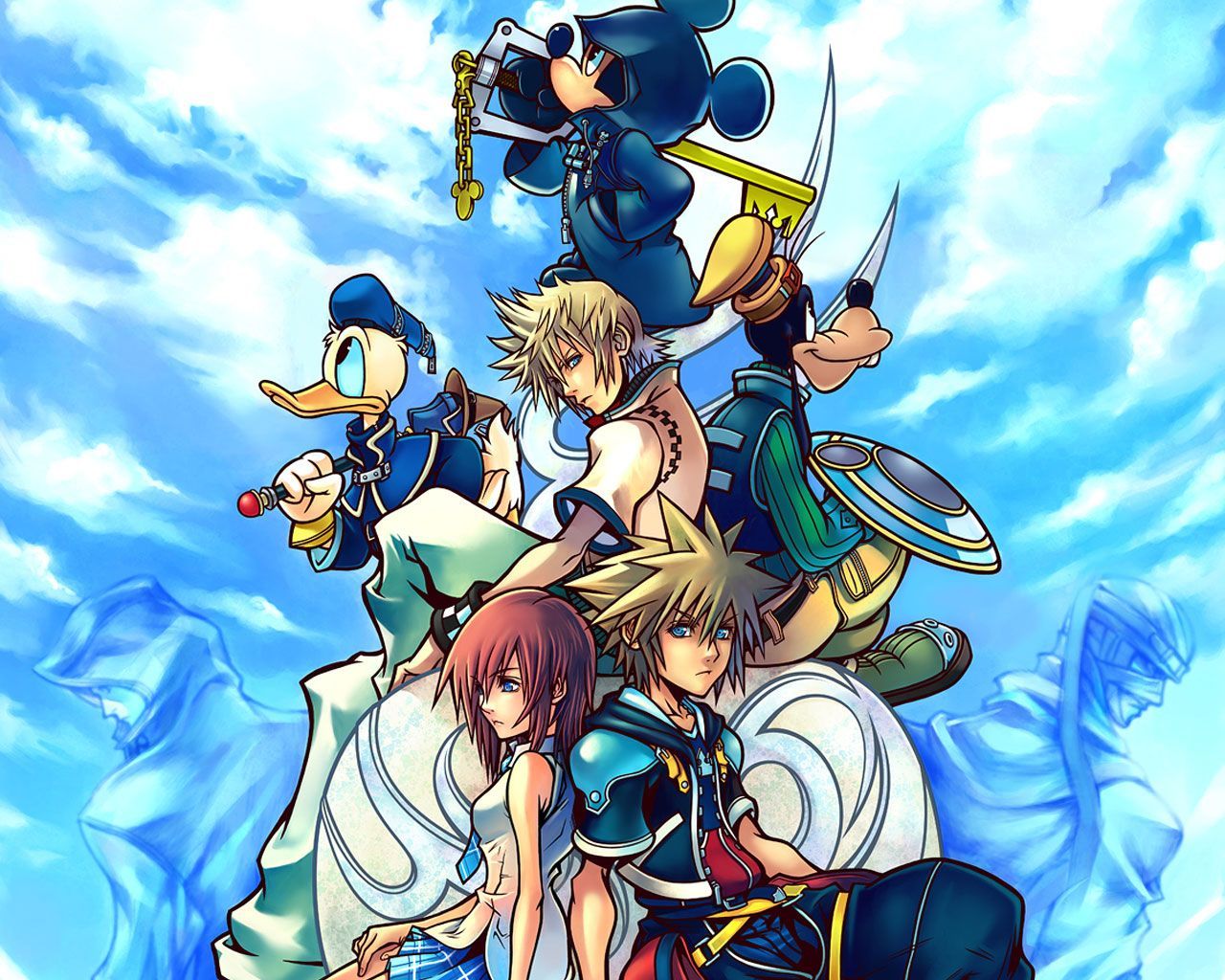 Kingdom Hearts 2 Phone Wallpaper