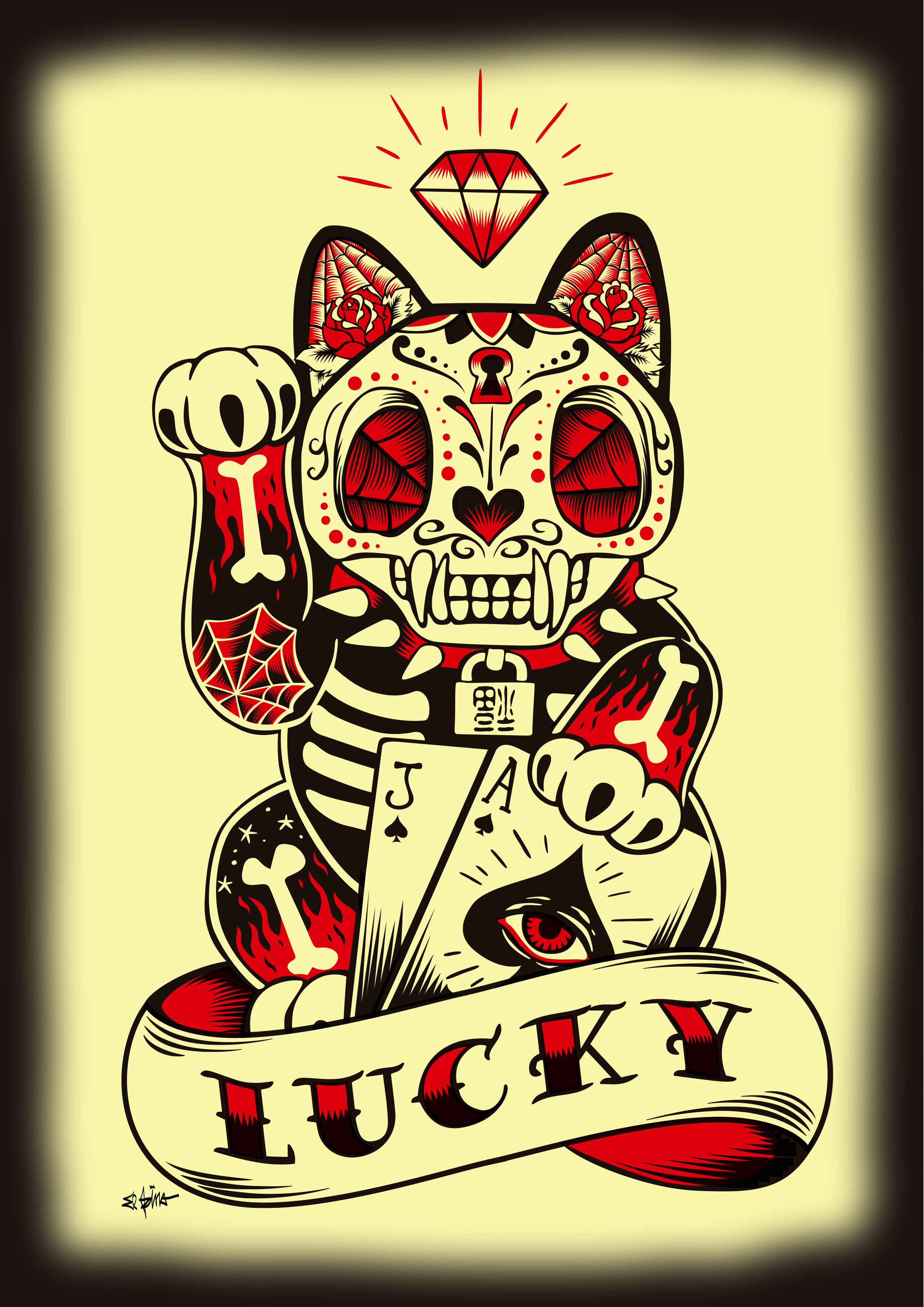 Lucky Cat By Elpino0921