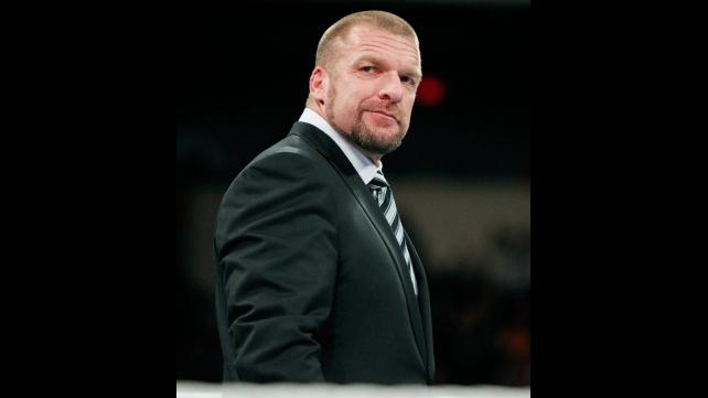 Triple H Weles Brock Lesnar Back To Wwe Photos