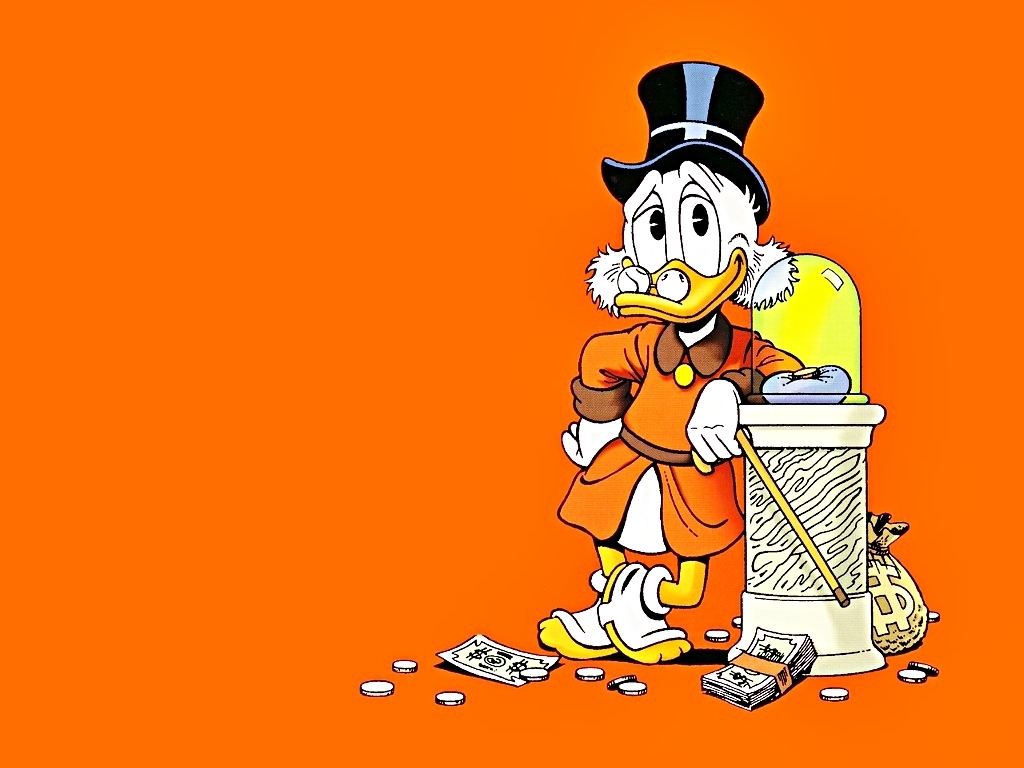 Disney Wallpaper Uncle Scrooge Walt Characters