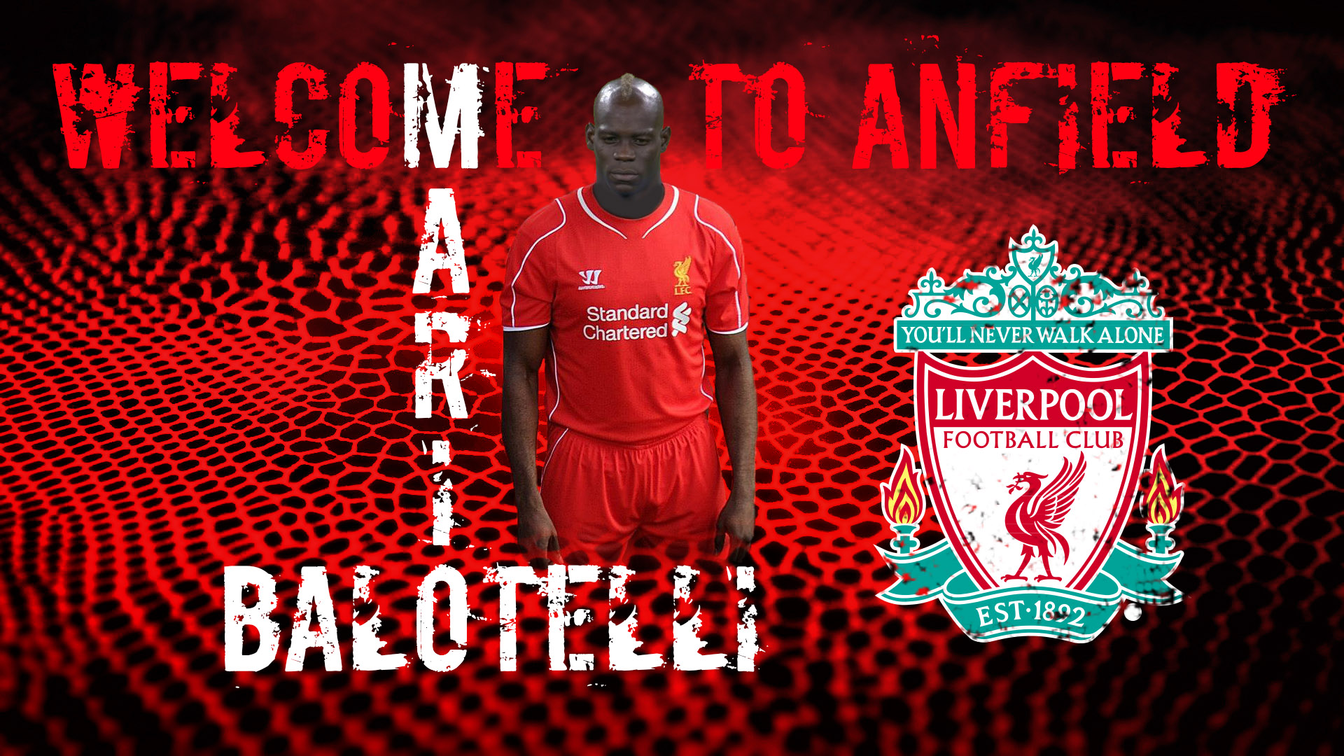 Mario Balotelli Liverpool Fc HD Wallpaper Full