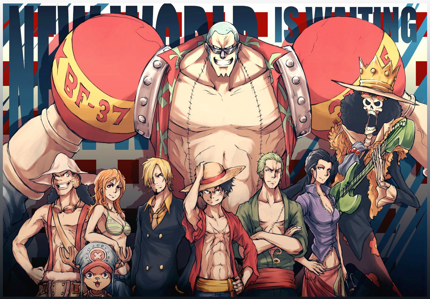 HD Wallpaper For Desktop One Piece New World
