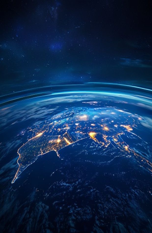 Earth At Night Wallpaper HD