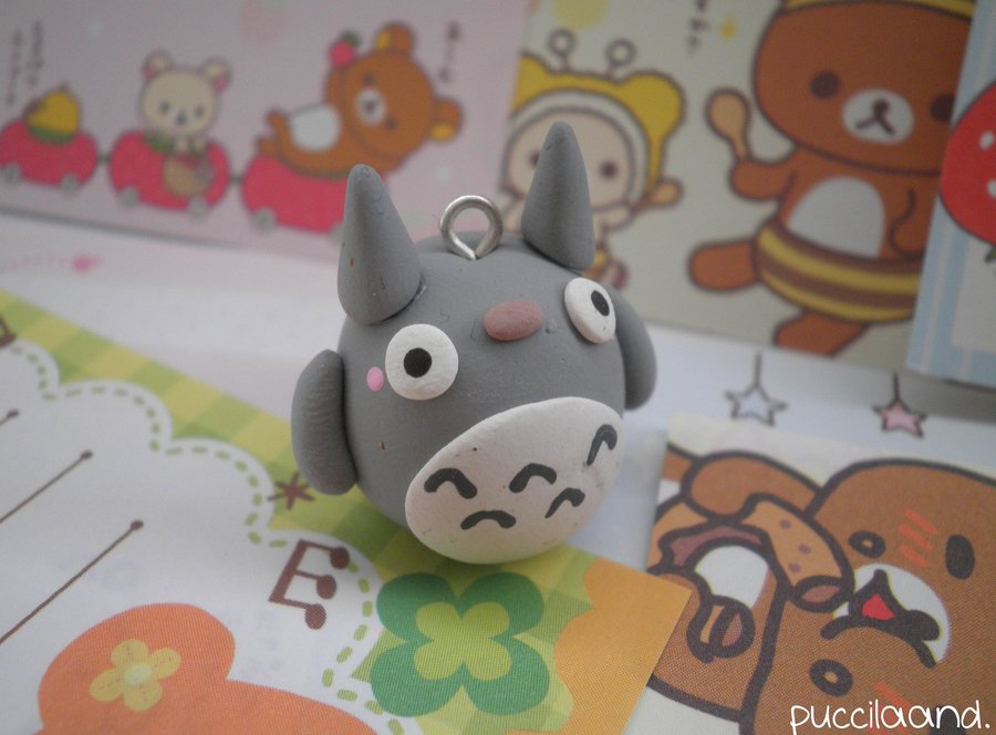 Kawaii Totoro Charm By Puccilaand