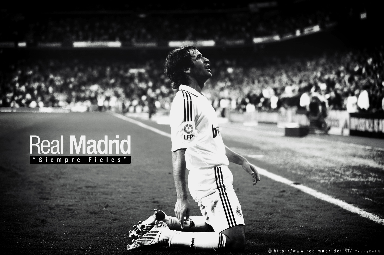 Raul Gonzalez Wallpaper Real Madrid Legend With