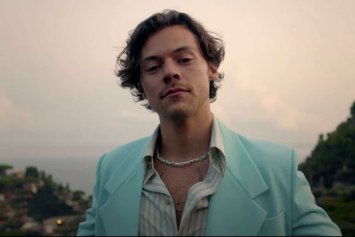 Golden Harry Styles Wallpaper