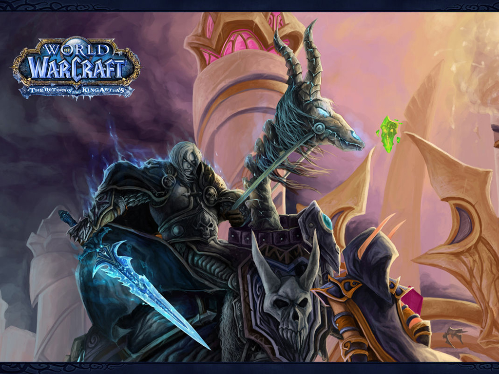 World Of Warcraft Wow Wallpaper Death Knight Arthas