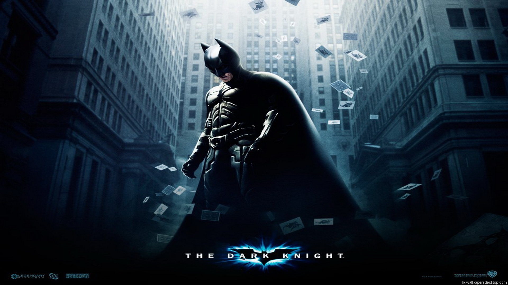 The Dark Knight Wallpaper Full HD 1080p Batman Desktop Car