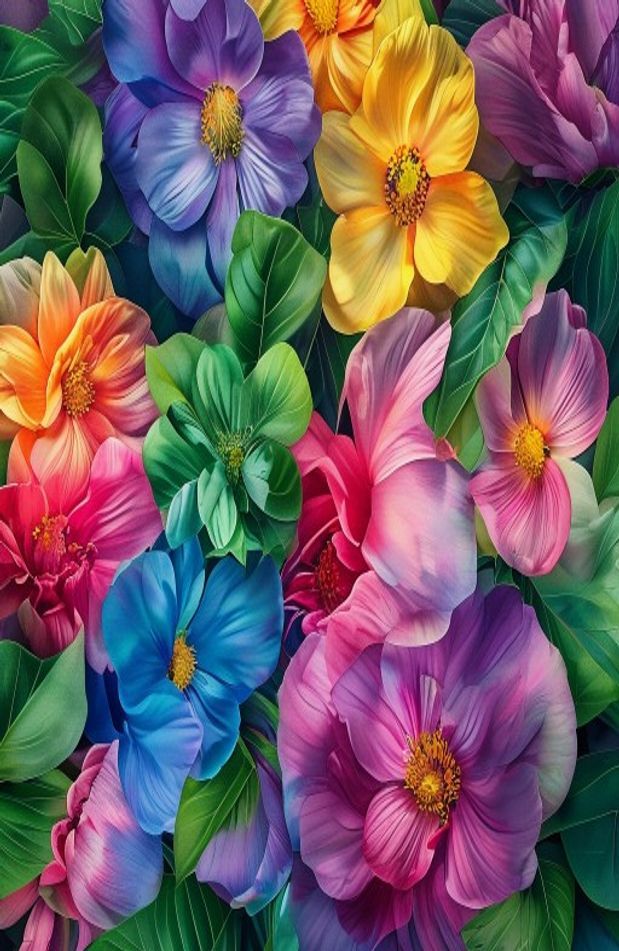 Full Screen Flower Wallpaper