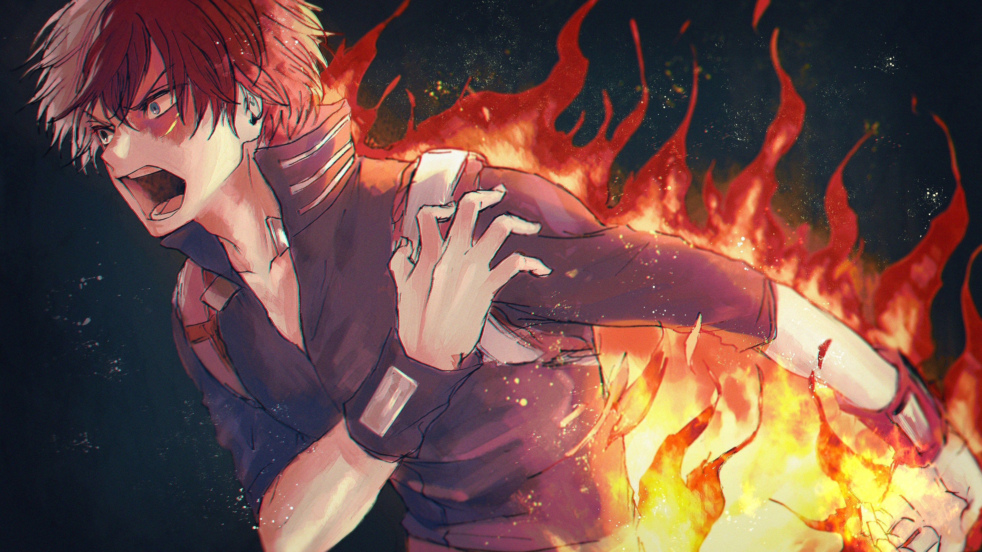 Cool Todoroki Wallpaper On