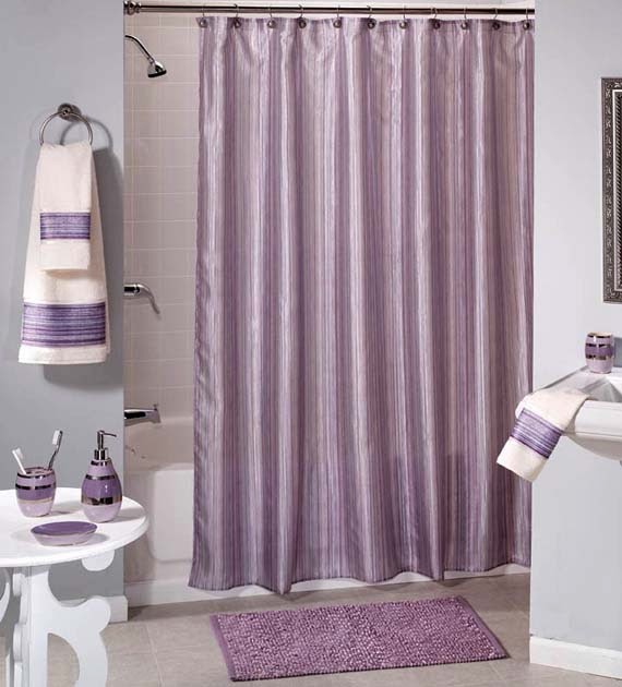 Image Bathroom Shower Curtains And Matching Accessories Pc
