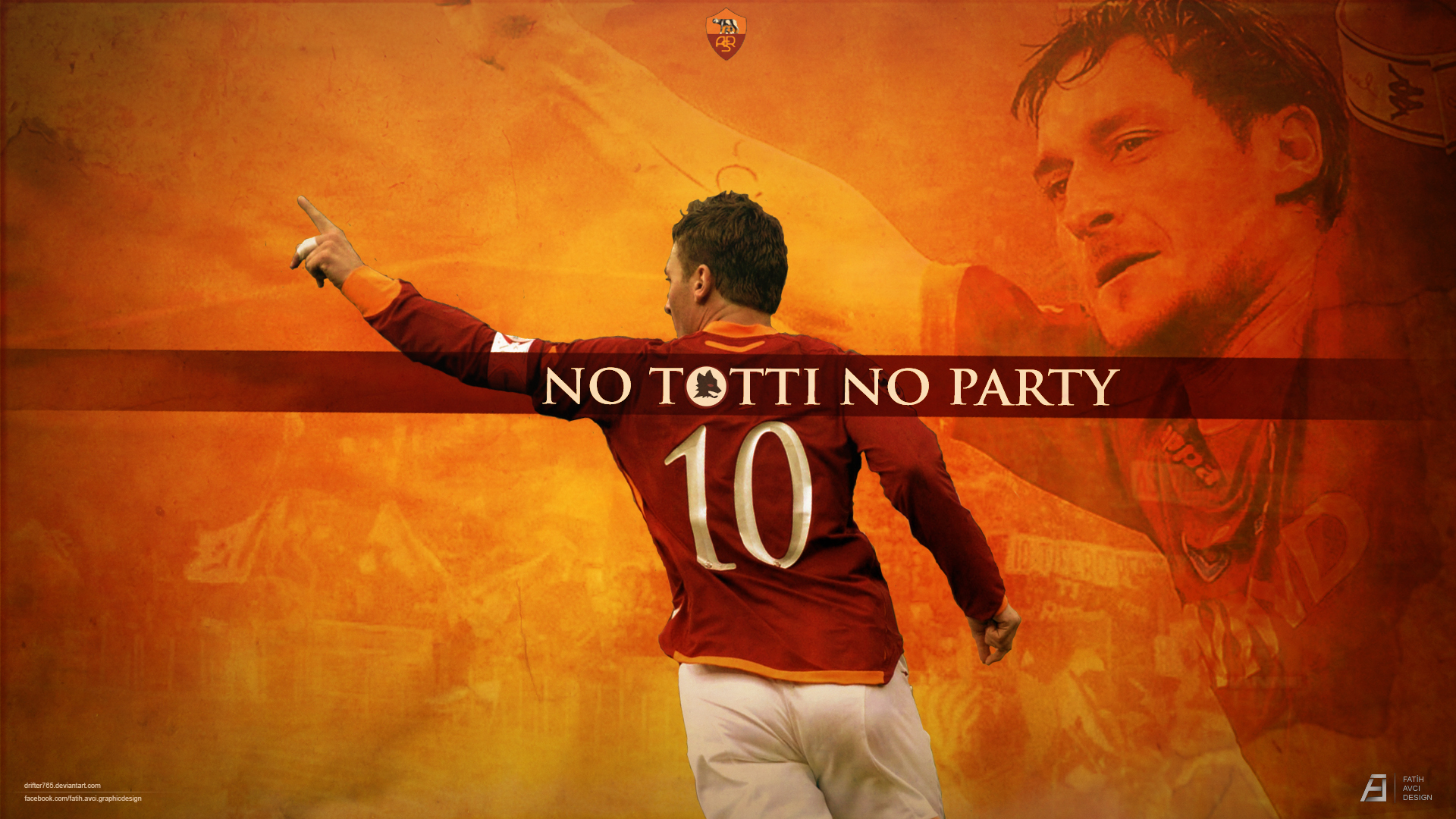 Francesco Totti Wallpaper As Roma